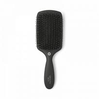 HH Simonsen Paddle Smooth Brush Plaukų šepetys su natūraliais šereliais, Black