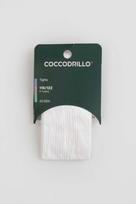 COCCODRILLO pėdkelnės TIGHT MICROFIBRE COLORFUL, baltos, ZC5380311TMC-001-128, 128 cm