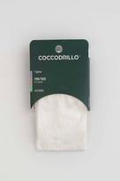 COCCODRILLO pėdkelnės TIGHT MICROFIBRE COLORFUL, baltos, ZC5380314TMC-001-104, 104/110 cm