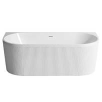 Laisvai stovinti, prie sienos montuojama vonia su grioveliais AMO-1045D 170x80x58 cm