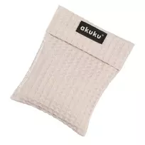 Akuku  vyšnių kauliukų pagalvėlė, A0635_beige