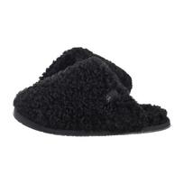 Calvin Klein Close Slipper Fur Black YW0YW01975 BEH (CK701-b) Moteriški batai/šlepetės