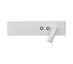 LED sieninis taškinis šviestuvas RESORT LED/10W/230V + LED/3W, baltas, dešinės pusės