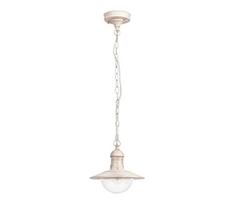 Brilagi - Lauko pakabinamas šviestuvas MOLDE 1xE27/60W IP44 balta/patina