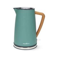 Virdulys Buitinė elektrinė virdulys - NEDIS - KAWK510EGN - 1.7L - 2200W - 360° pasukama bazė