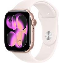 Apple Watch Series 11, GPS, Rose Gold Aluminium, Light Blush Sport Band (S/M) - 46mm MEV64ET/A