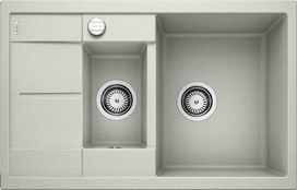 Virtuvės plautuvė BLANCO METRA 6 S Compact 520576, perlo pilka