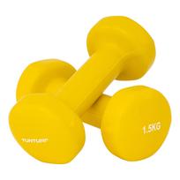 Viniliniai hanteliai Tunturi 1,5kg 14TUSFU150
