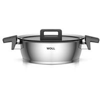 Plieninis puodas-troškintuvas su dangčiu WOLL Concept 828NC
