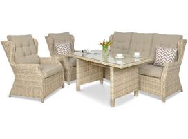 Baldų komplektas TRIVENTO DINING 3 beige