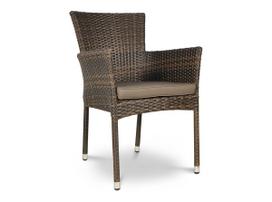 Kėdė LERIDA modern brown su pagalvėlė
