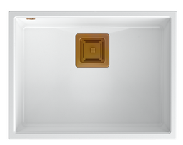 Plautuvė Quadron DAVID 50 HQD5542U1-C1, 550x420x225 balta/vario