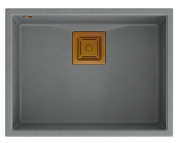Plautuvė Quadron DAVID 50 HQD5542U5-C1, 550x420x225 pilka/vario