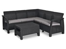 Baldų komplektas CORFU RELAX SET graphite