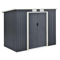 Metalinis sandėliukas įrankiams 131x238x181