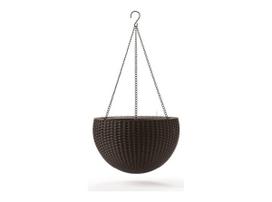 Pakabinamas vazonas SPHERE brown