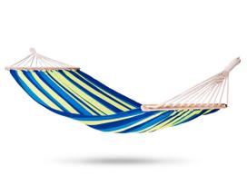 Hamakas 200x100 cm "Bahama Single" mėlynai-žalias