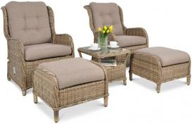Fotelių komplektas SIENNA DUO PREMIUM brown