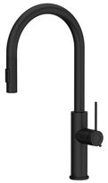 Virtuvinis maišytuvas su ištraukiama žarna Quadron JENNIFER Q LINE SLIM 3623510_BLM, juoda