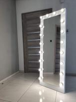 Pastatomas veidrodis makiažui WHITE 60x160