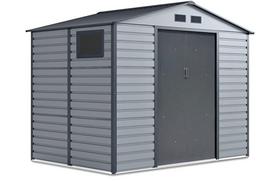 Metalinis įrankių namelis Montreal 9x6 Light Grey
