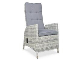 Fotelis Malta White Grey