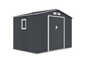 Metalinis įrankių namelis HUDSON 9x6 Cold Grey