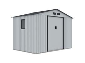 Metalinis įrankių namelis HUDSON 9x6 Light grey