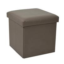 Pufas XYF1368B, pilkas, 38 cm x 38 cm x 38 cm