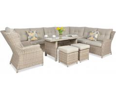Baldų komplektas Trivento Dining light beige
