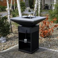 Ugniakuras Quadrum grill vertical