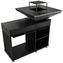 Ugniakuras kepsinė Quadrum grill horizontal