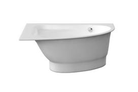 Akmens masės vonia Vispool Trevi L 1500 x 950 x 605, kairė pusė