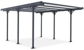 Laisvai pastatoma stoginė automobiliui MONTANA 3,1x5m Cold Grey