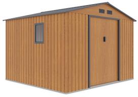 Metalinis įrankių namelis HUDSON 9x8 Oak Grey