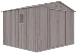 Metalinis įrankių namelis HUDSON 9x8 Light Wood