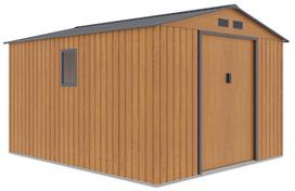 Metalinis įrankių namelis HUDSON 9x10 Oak Grey
