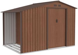 Metalinis įrankių namelis MADISON 9x6 Walnut