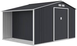 Metalinis įrankių namelis MADISON 11x8 Cold Grey