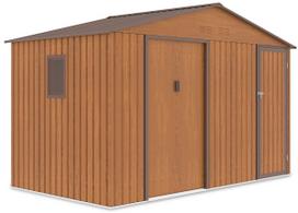 Metalinis įrankių namelis FALCON 11x6 Oak Brown