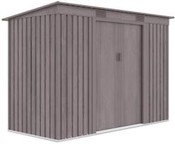 Metalinis įrankių namelis OREGON 9x4 Light Wood