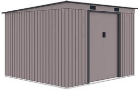 Metalinis įrankių namelis OREGON 9x8 Warm Grey