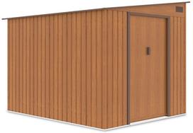 Metalinis įrankių namelis JASPER 7x8 Oak Brown