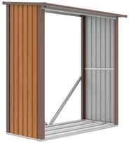 Metalinė malkinė DENVER 6x3 Oak Brown