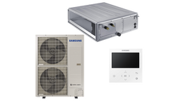 Vidutinio slėgio kanalinis oro kondicionierius Samsung AC140RNMDKG/EU + AC140RXADNG/EU (trifazis)