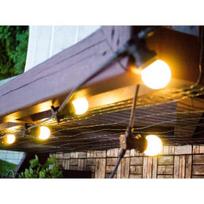 10 m ilgio keičiamų LED lempučių B-22 cokolio tipo girlianda ( kas 50 cm )