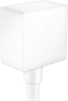 Jungtis potinkiniam dušui Hansgrohe FixFit Square 26455700, baltas matinis