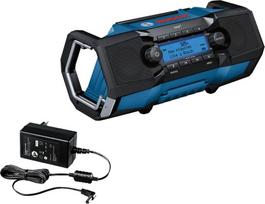 Akumuliatorinis radijo imtuvas Bosch GPB 18V-2 SC, CT SOLO