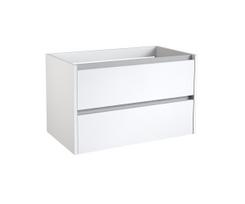 Apatinė spintelė po stalviršiu KAME CITY BUC/8-3DR/D1P1, Balta blizgi, 80 cm