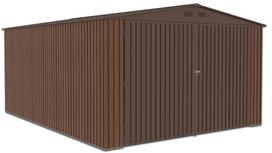 Metalinis įrankių namelis/garažas Kingston 380x480 Walnut - HARDMAISTER